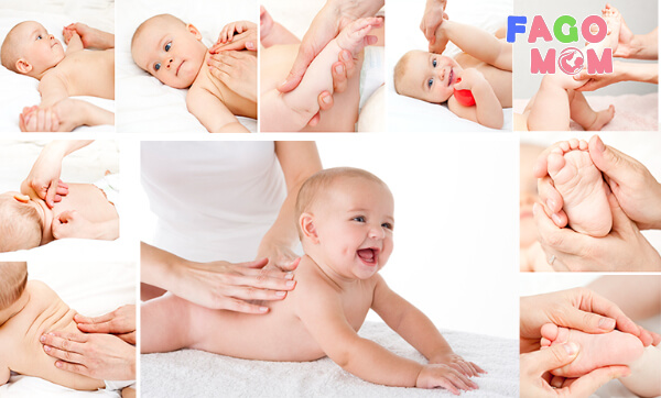 10 lợi ích tuyệt vời khi massage cho trẻ sơ sinh tại nhà