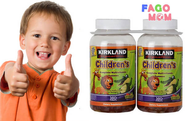Kẹo biếng ăn Kirkland Vitamin tổng hợp cho trẻ