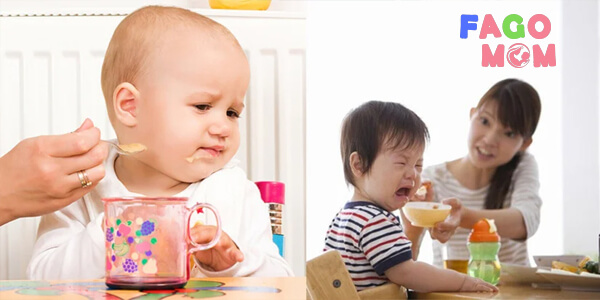 Không nên ép trẻ ăn những món không thích