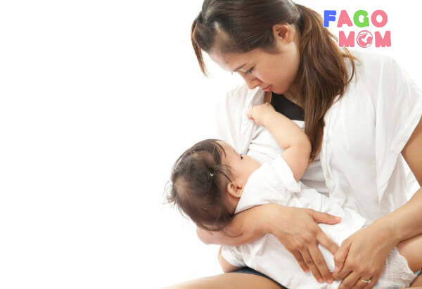 Mẹ nên cho trẻ bú sữa mẹ hoặc sữa thay thế với tần suất 3-5 lần/ngày khi trẻ được 7-8 tháng tuổi