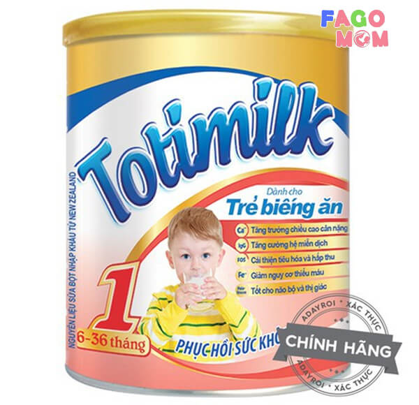 Sữa Totimilk dành cho trẻ biếng ăn