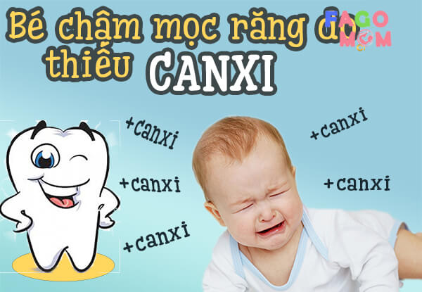 [Lời khuyên] Có nên bổ sung canxi cho trẻ chậm mọc răng