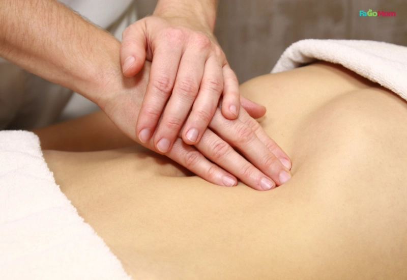 Những lợi ích chính của massage bụng sau sinh