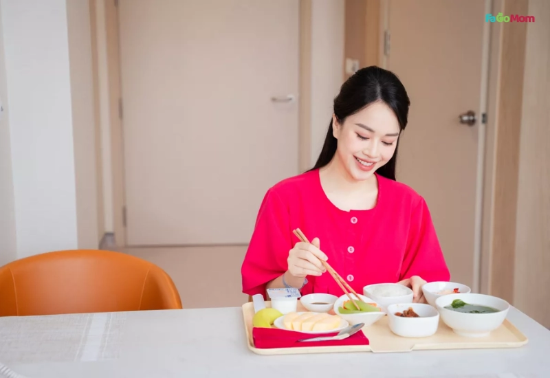 Nguyên tắc vàng trong chế độ ăn cho mẹ sau sinh