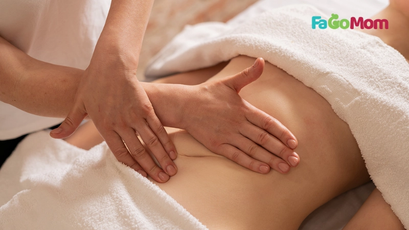Những lợi ích chính của massage bụng sau sinh
