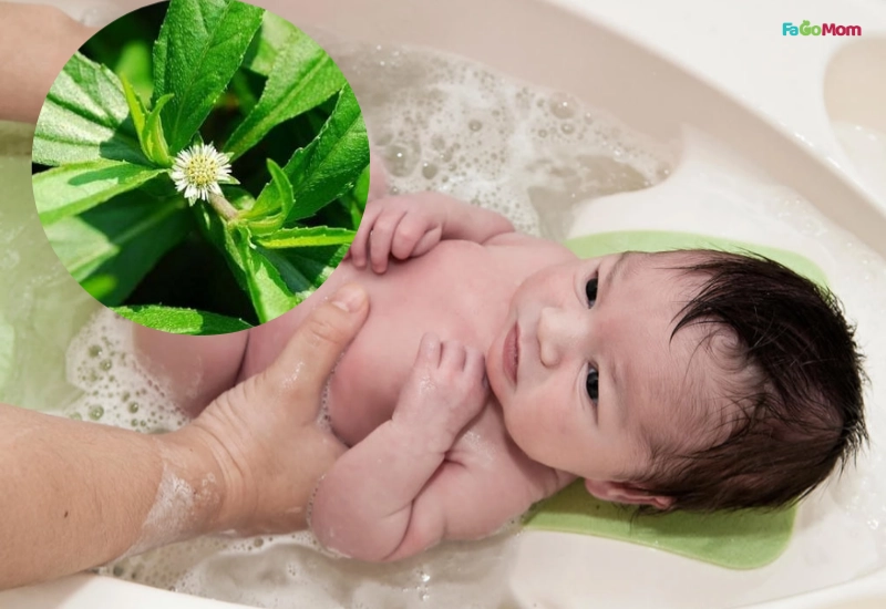 Quy trình tắm cho bé