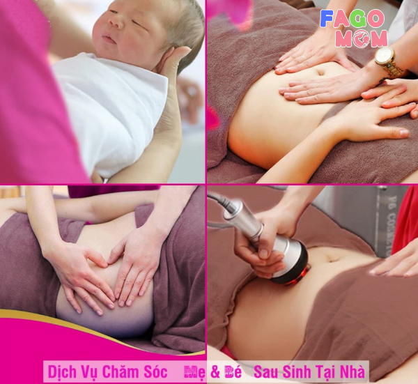 Dịch vụ massage cho mẹ và bé tại nhà
