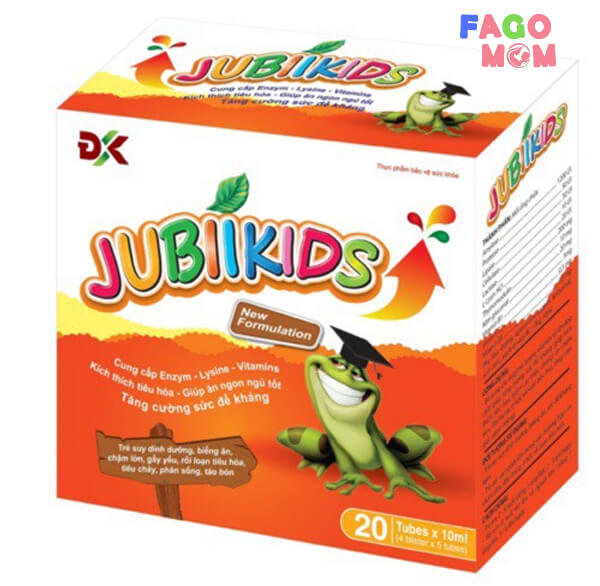 Jubiikids - Dinh dưỡng dành cho trẻ biếng ăn
