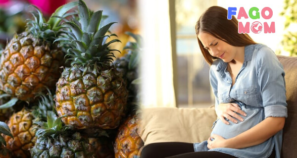 Khi mang thai cũng phải chú ý trong việc ăn dứa