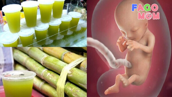 Lợi ích khi mẹ bầu sử dụng nước mía tốt cho thai nhi