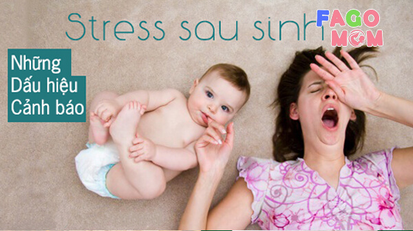Tình trạng mất ngủ sau sinh dễ dẫn đến stress