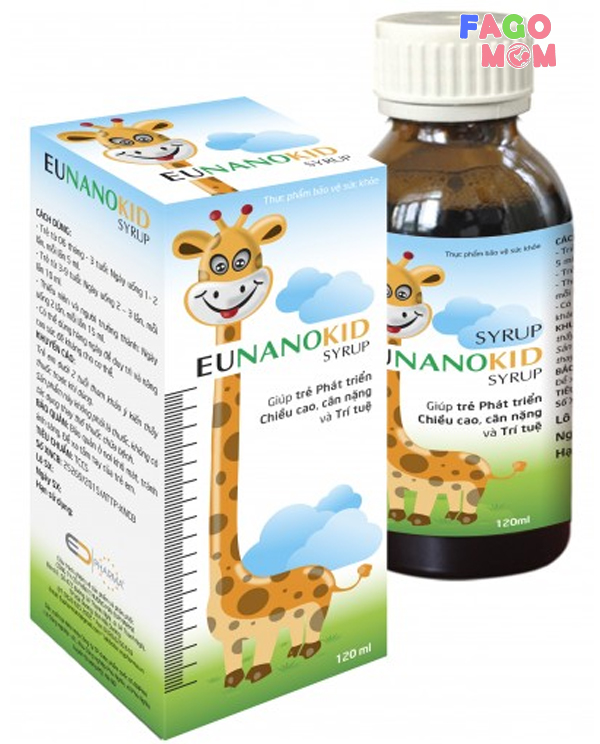 EunanoKid Syrup – siro ăn ngon dành cho trẻ