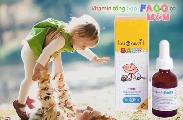 Thuốc nhỏ vitamin tổng hợp Buonavit Baby
