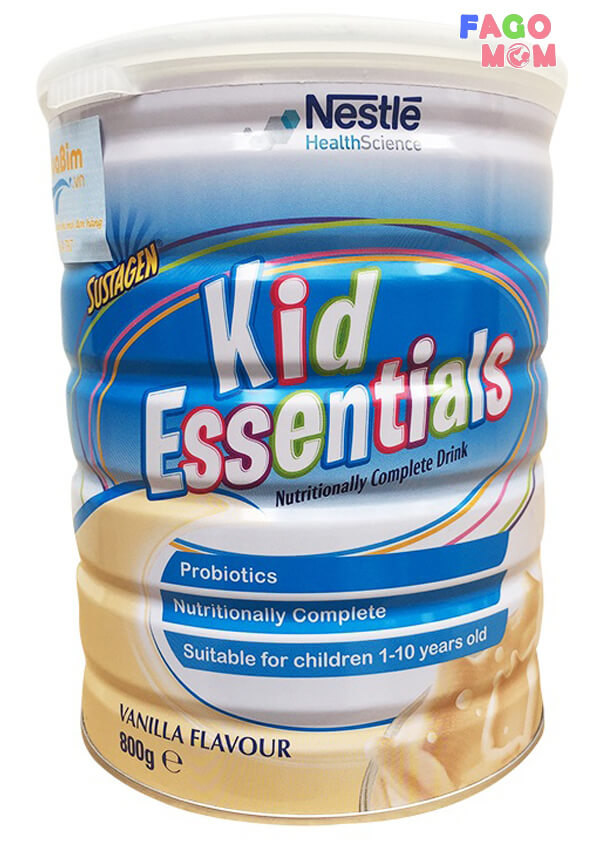 Sữa Kid Essentials sữa tăng cân cho trẻ biếng ăn nổi tiếng của hang Nestle