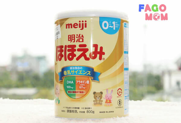 Sản phẩm sữa Meiji tốt cho trẻ biếng ăn