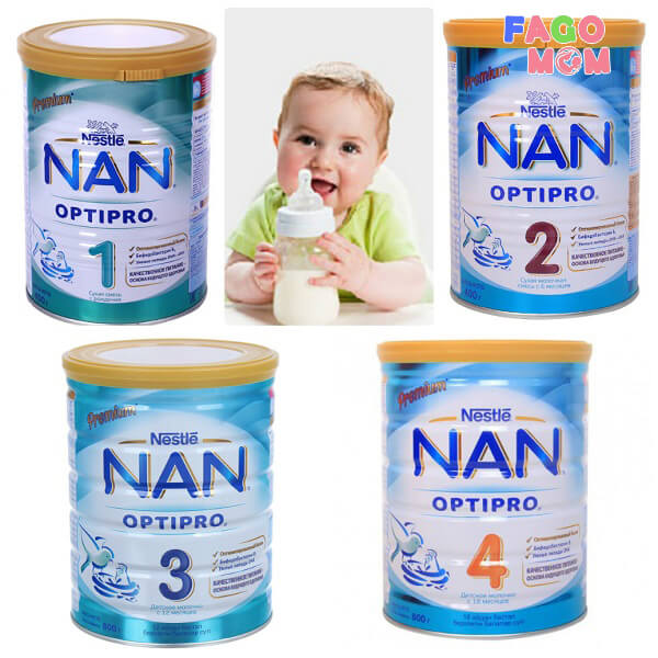 Sữa Nan thích hợp cho những trẻ biếng ăn chậm tăng cân