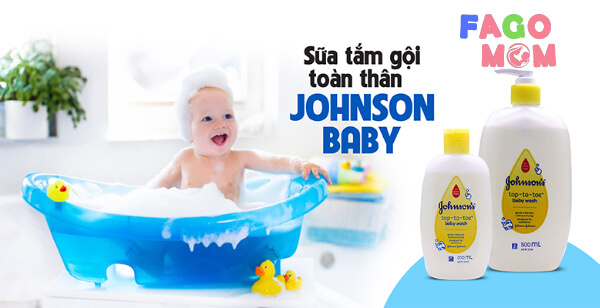 Sữa tắm gội Johnson’s baby