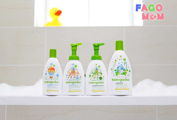 Dòng sữa tắm Babyganics Baby Shampoo & Body Wash