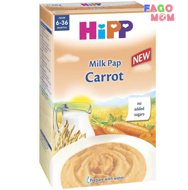 Tìm hiểu về bột ăn dặm Hipp