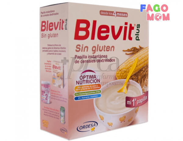 Bột ăn dặm Blevit chủ yếu được làm từ ngũ cốc