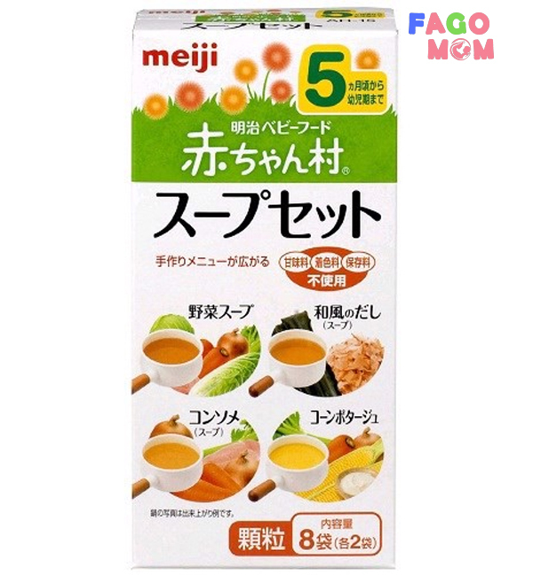 Sơ lược về thương hiệu bột ăn dặm Meiji