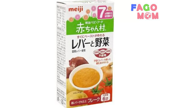 Bột ăn dặm số 5 Meiji